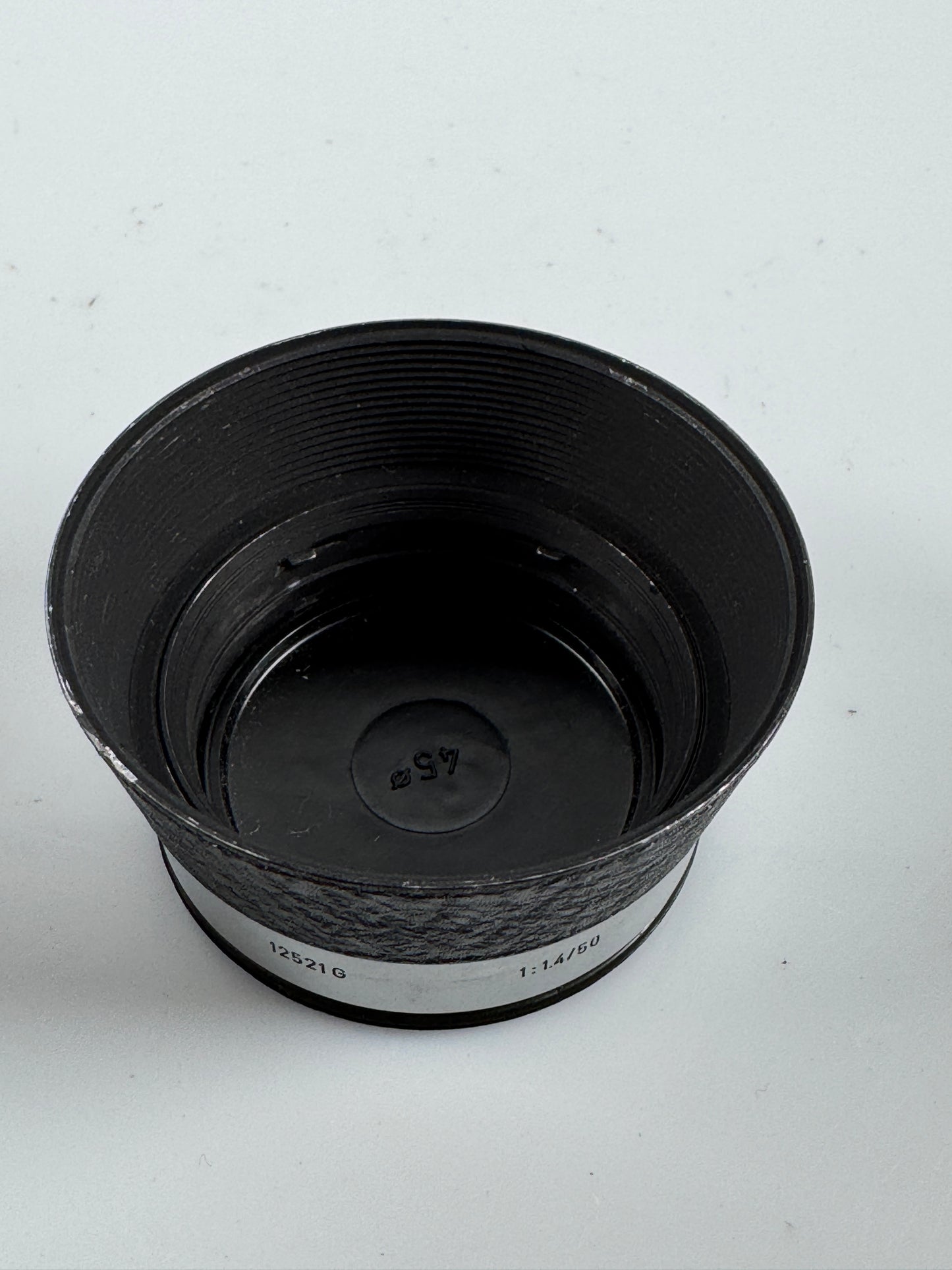 Leica 12521G XOOIM Lens Hood Summilux 50mm f1.4 Lens w/ cap