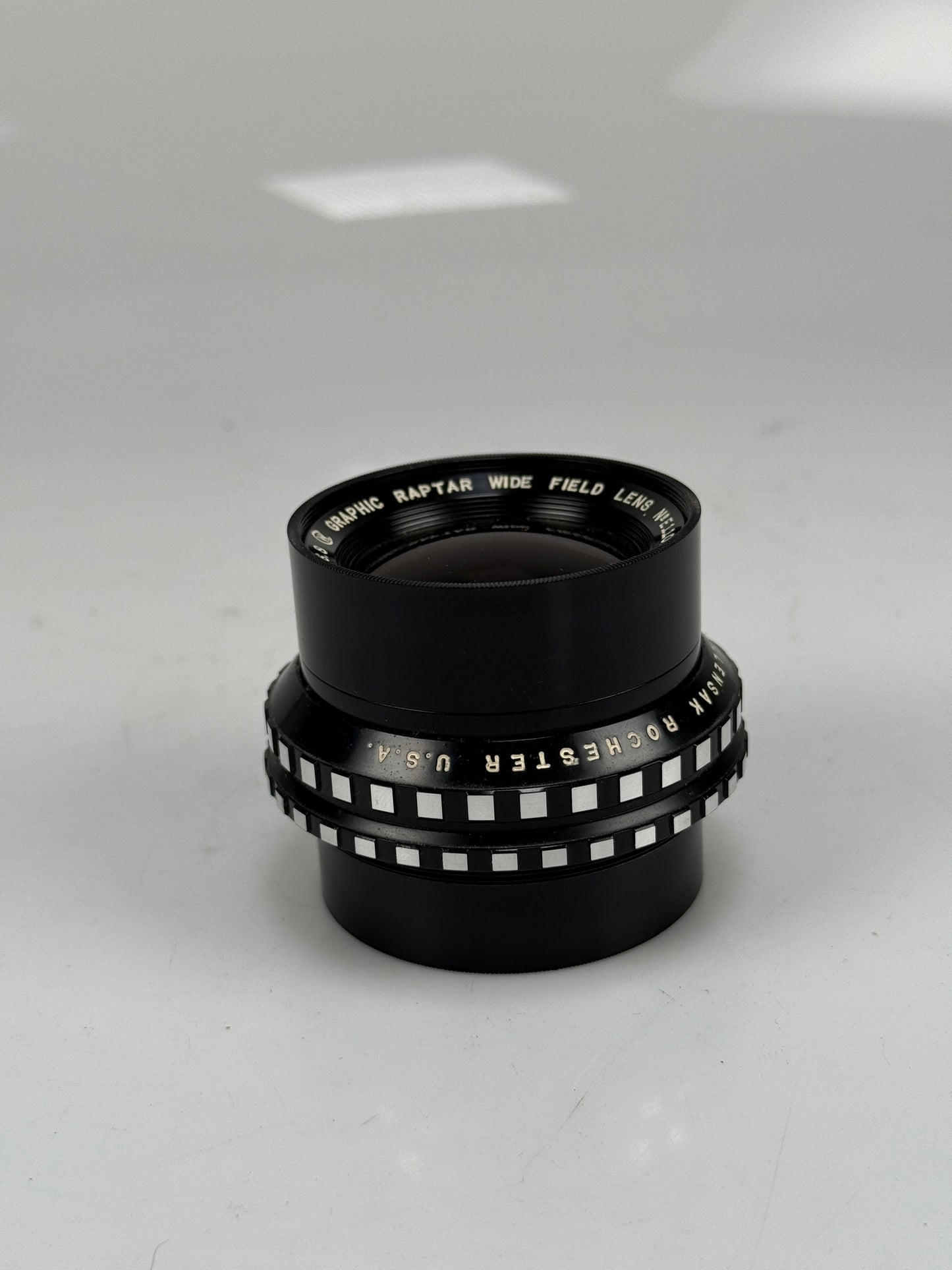 Wollensak 10.75 inch f6.8 Graphic Raptar Wide Field Lens