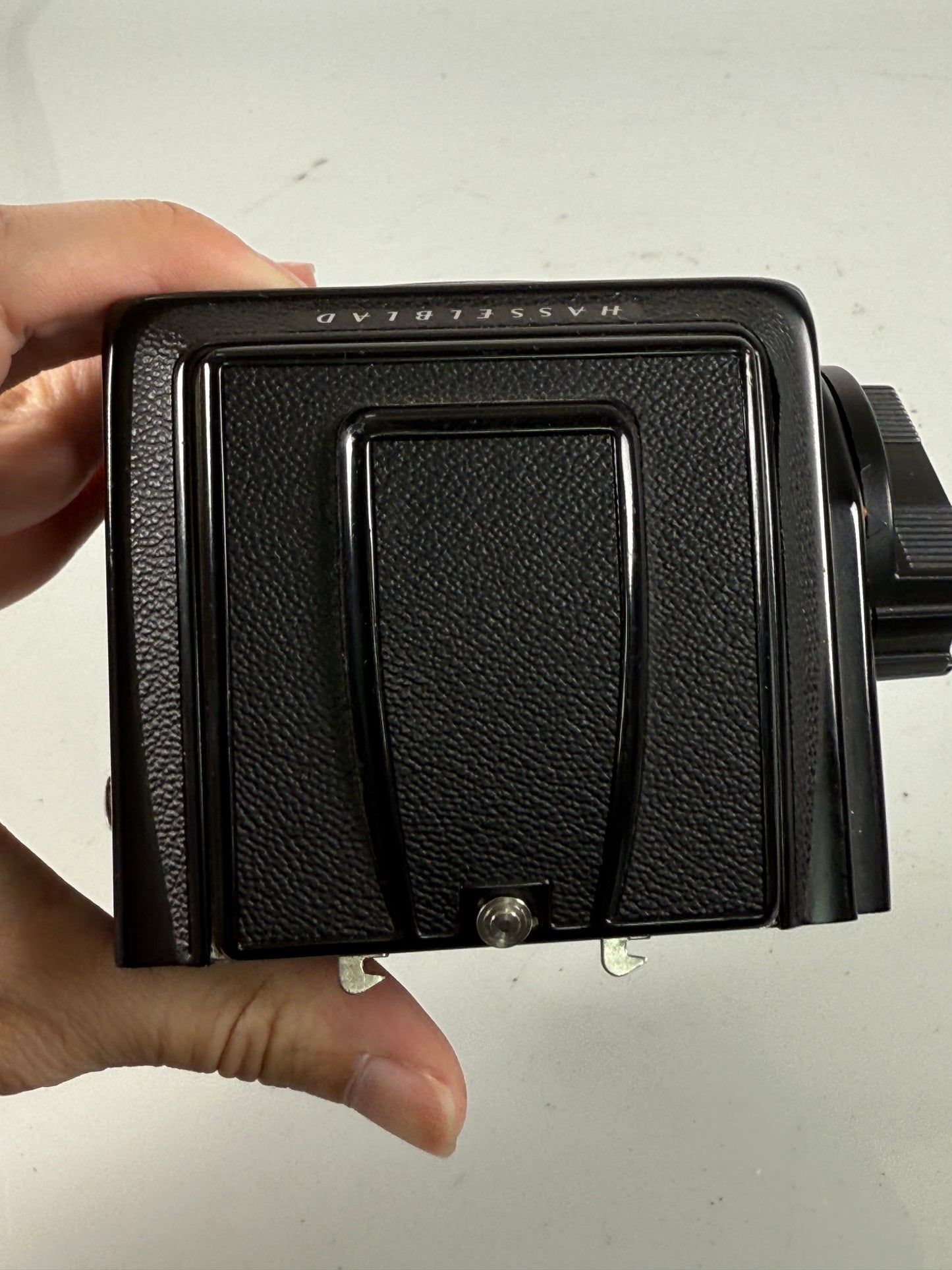 HASSELBLAD 500CM 500C/M CAMERA Body waist level WLF black and crank