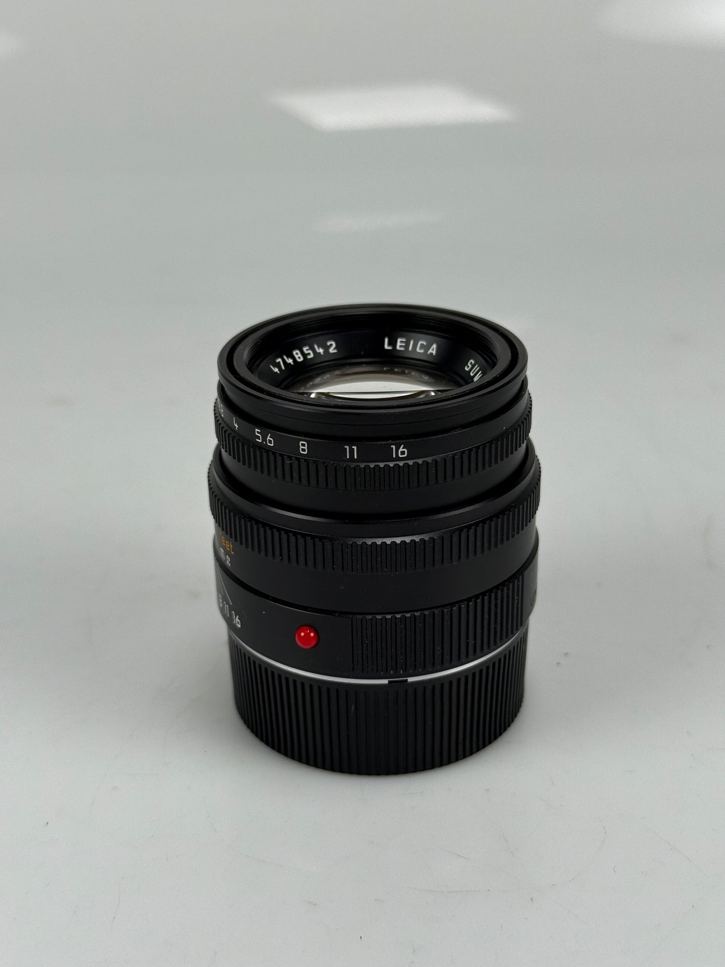 Leica Summicron M 50mm f2 V5 E39 11826 Rangefinder Lens