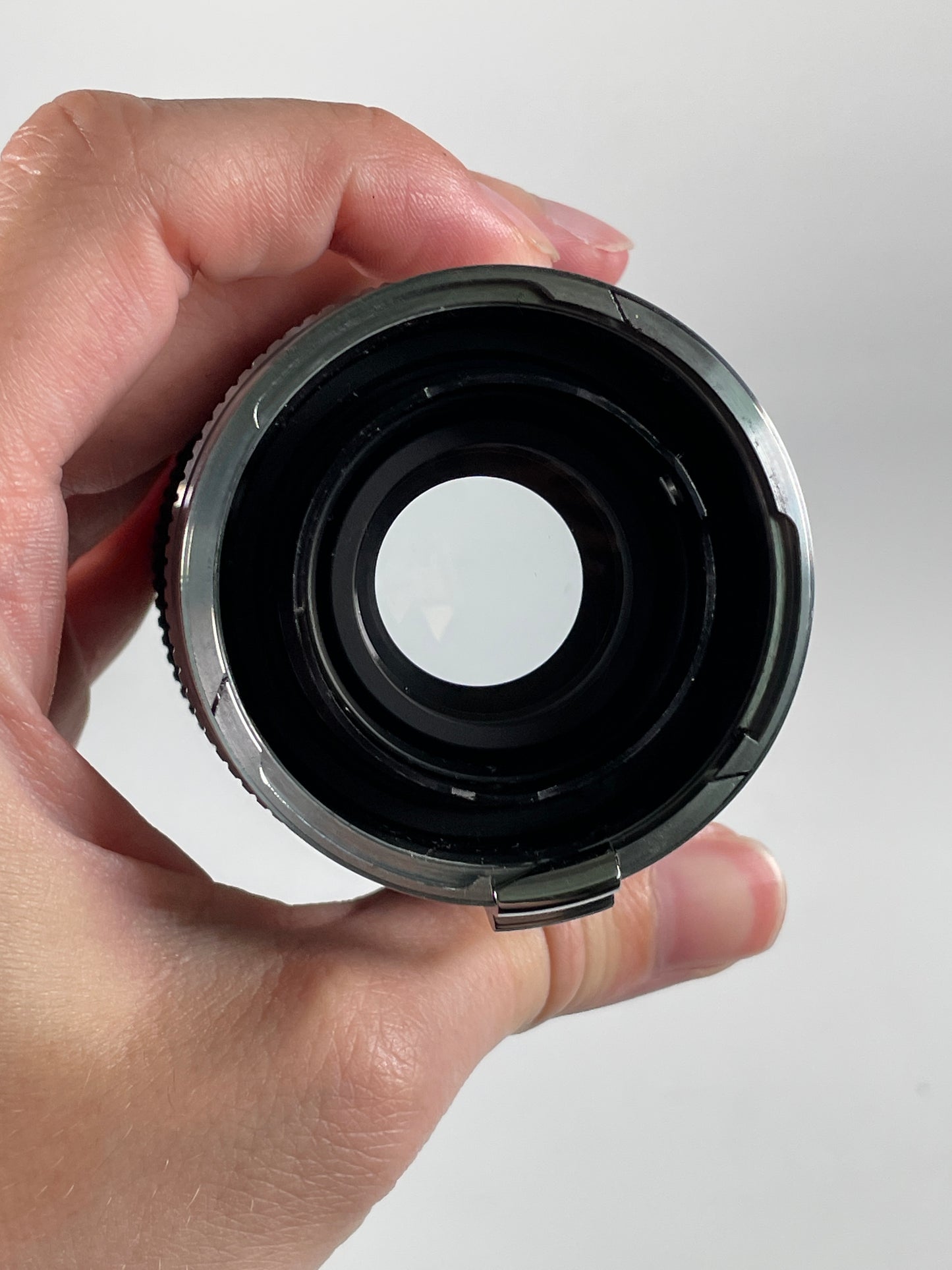 Nikkor P 10.5cm 105mm f2.5 Nippon Kogaku Japan Black Rangefinder S mount Lens
