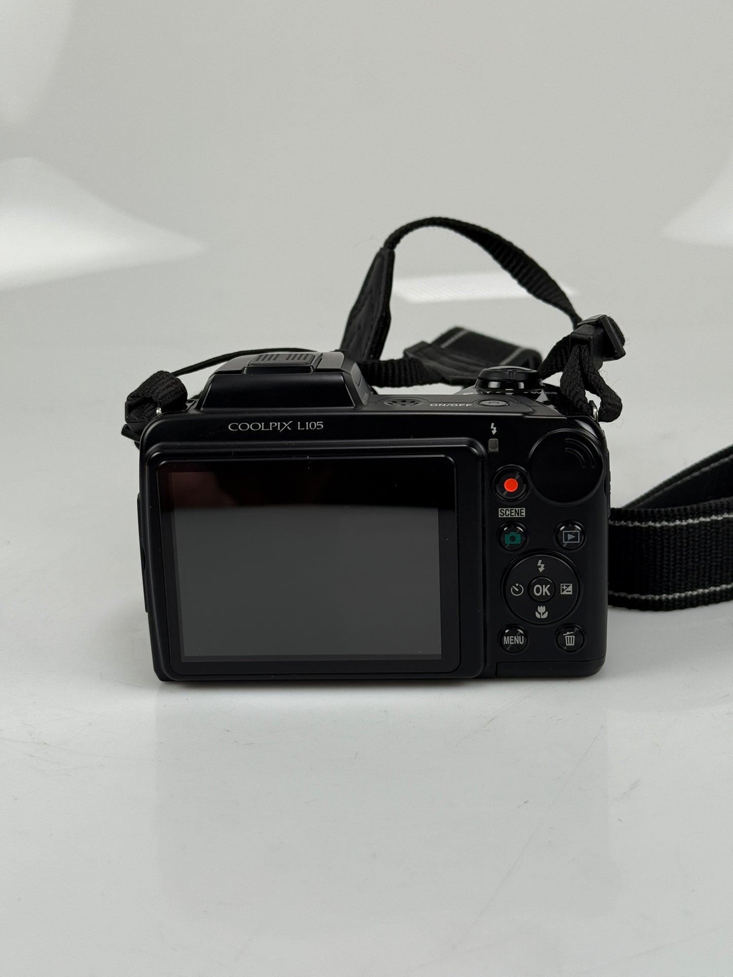 Nikon COOLPIX L105 12.1MP Digital Camera - Black