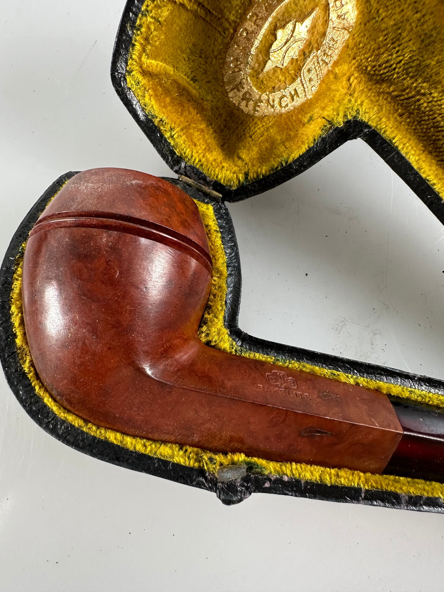 KBB Blue Line Bakelite Pipe, Unsmoked French Briar