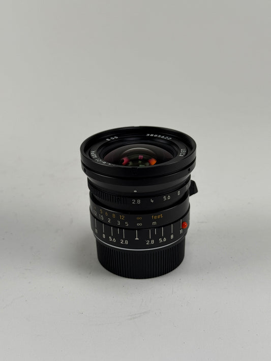 Leica Elmarit-M 21mm F2.8 ASPH E55 Lens 6Bit Black 11135