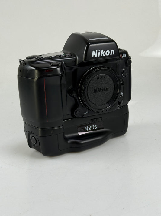 Nikon N90s AF SLR Film Camera Body w MB-10 Grip