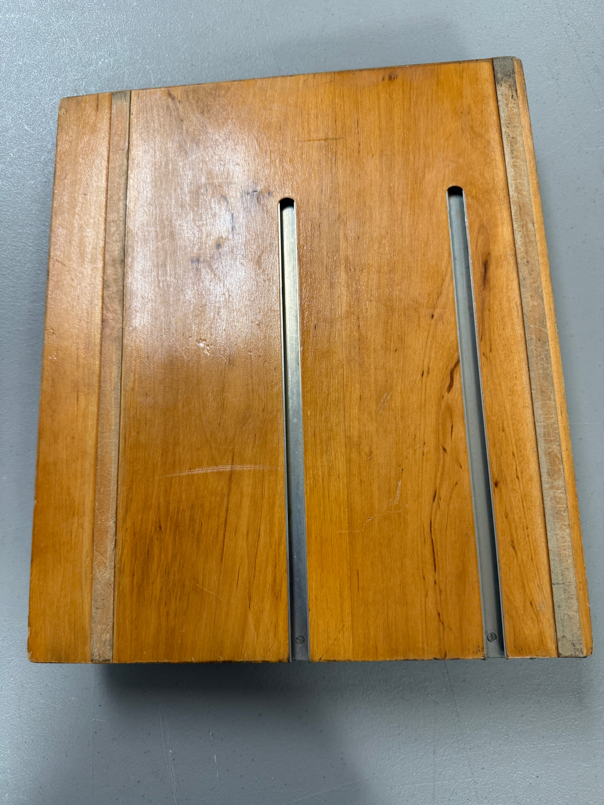 Leitz Wetzlar Leica Enlarger Easel Metal & Wood 9x11