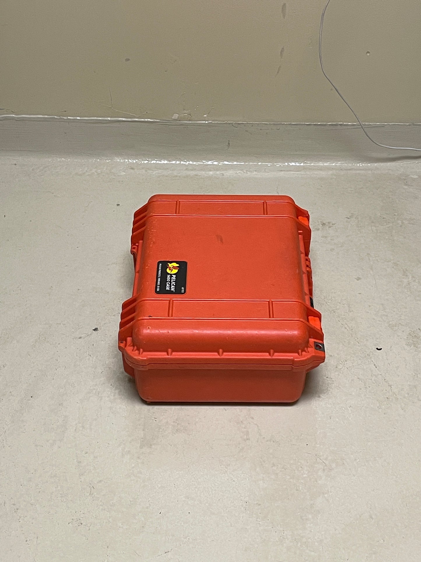 Pelican 1450 Hard Case (Orange)