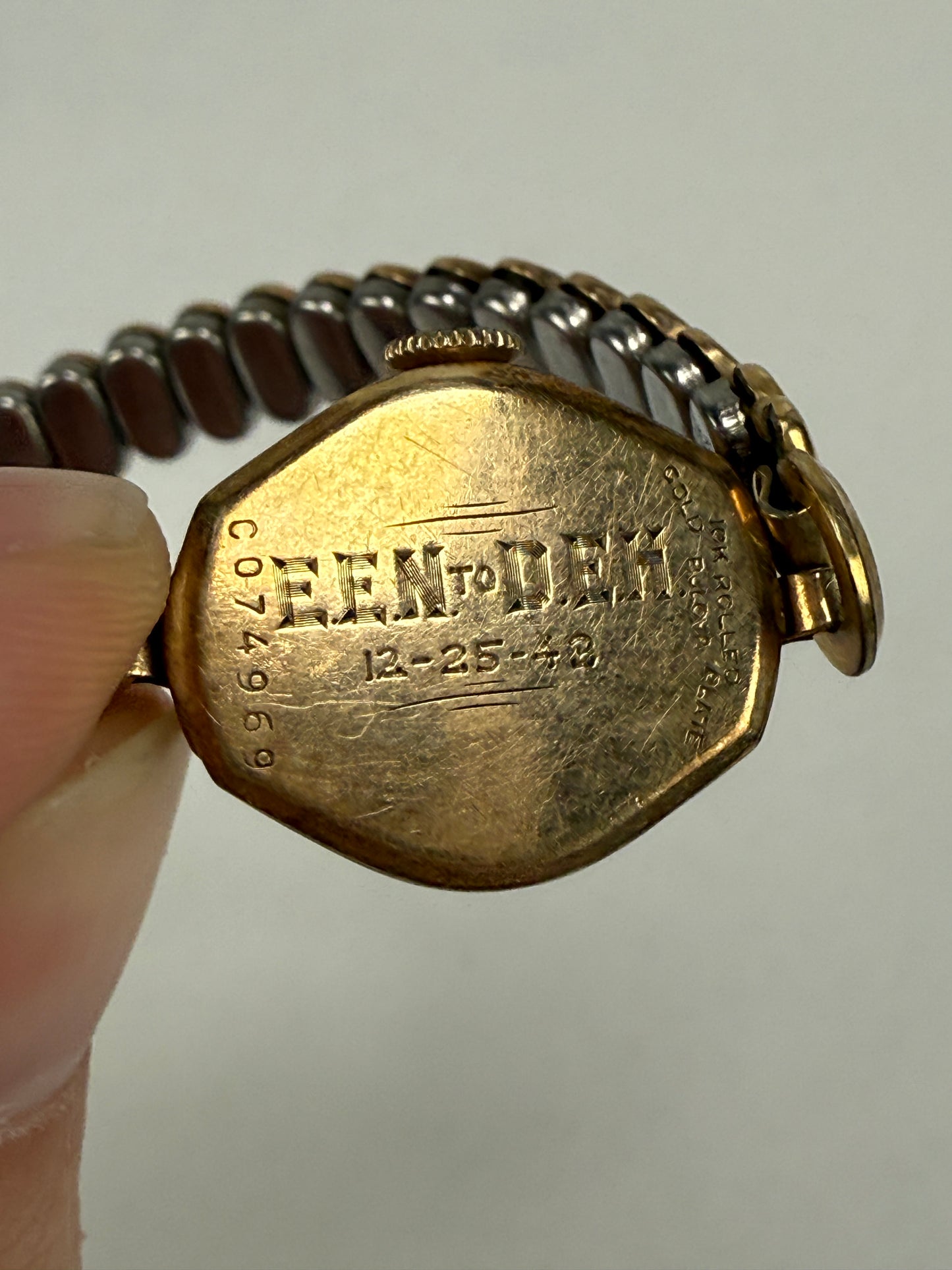 Vintage Ladies BULOVA 10K RGP Watch rolled gold plate