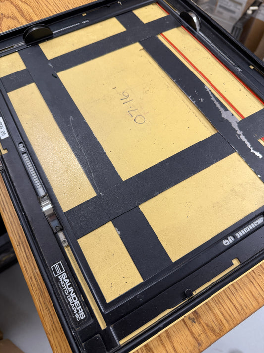 Saunders 11x14 FOUR-BLADE PRECISION DARKROOM PRINTING EASEL