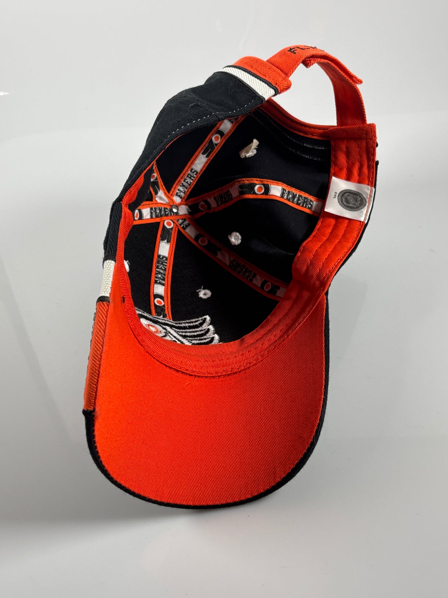 Philadelphia Flyers Orange black Hat Embroidered Logo NHL