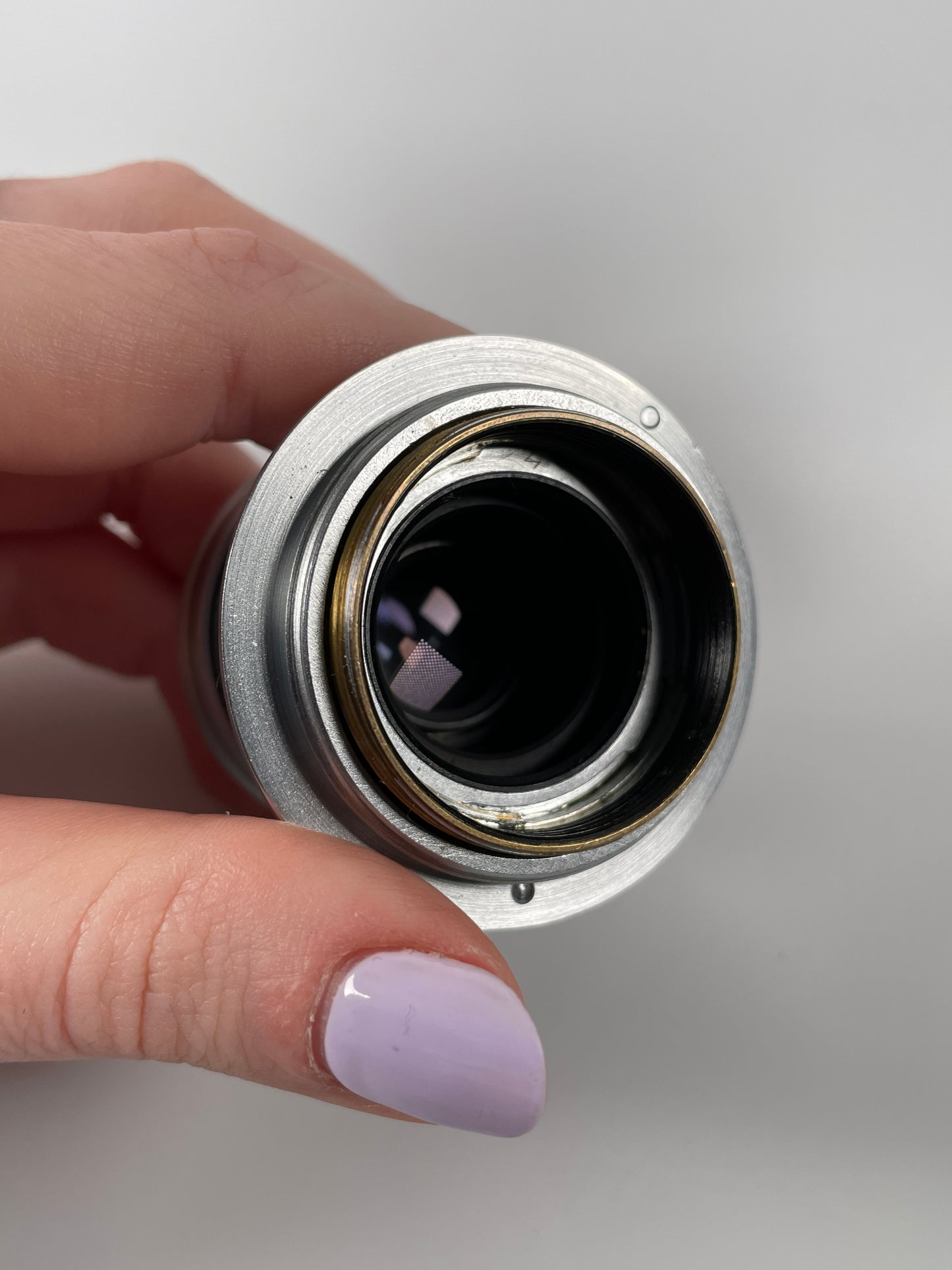 Leica Leitz 50mm (5cm) f3.5 Elmar M39 Collapsible Lens red scale Diamond