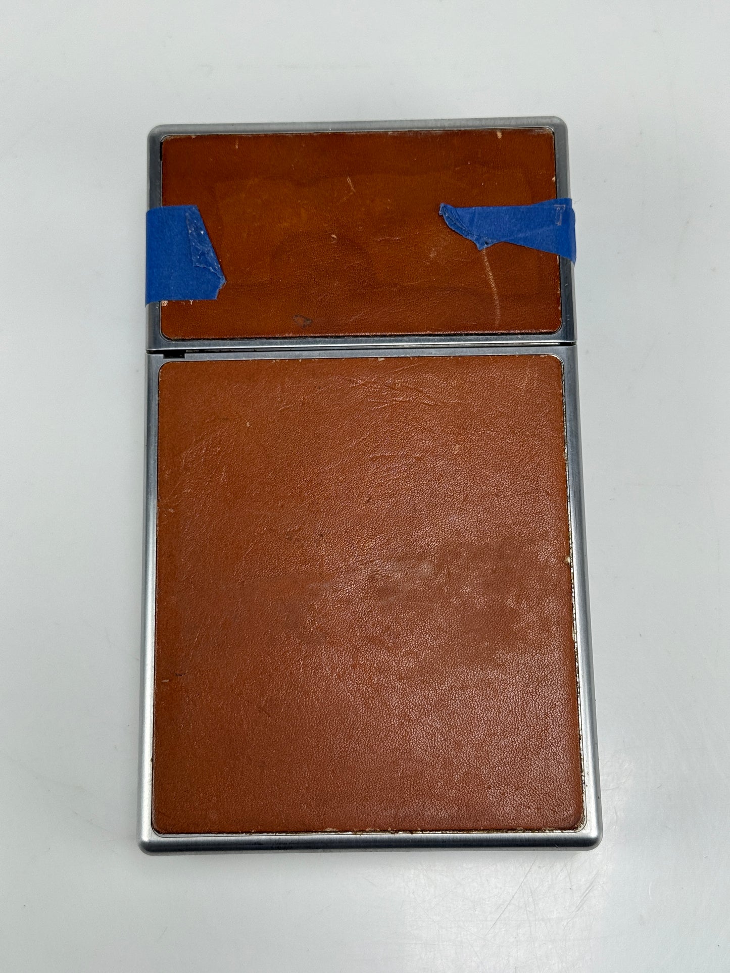 Polaroid SX-70 Land Camera Folding Brown Leather