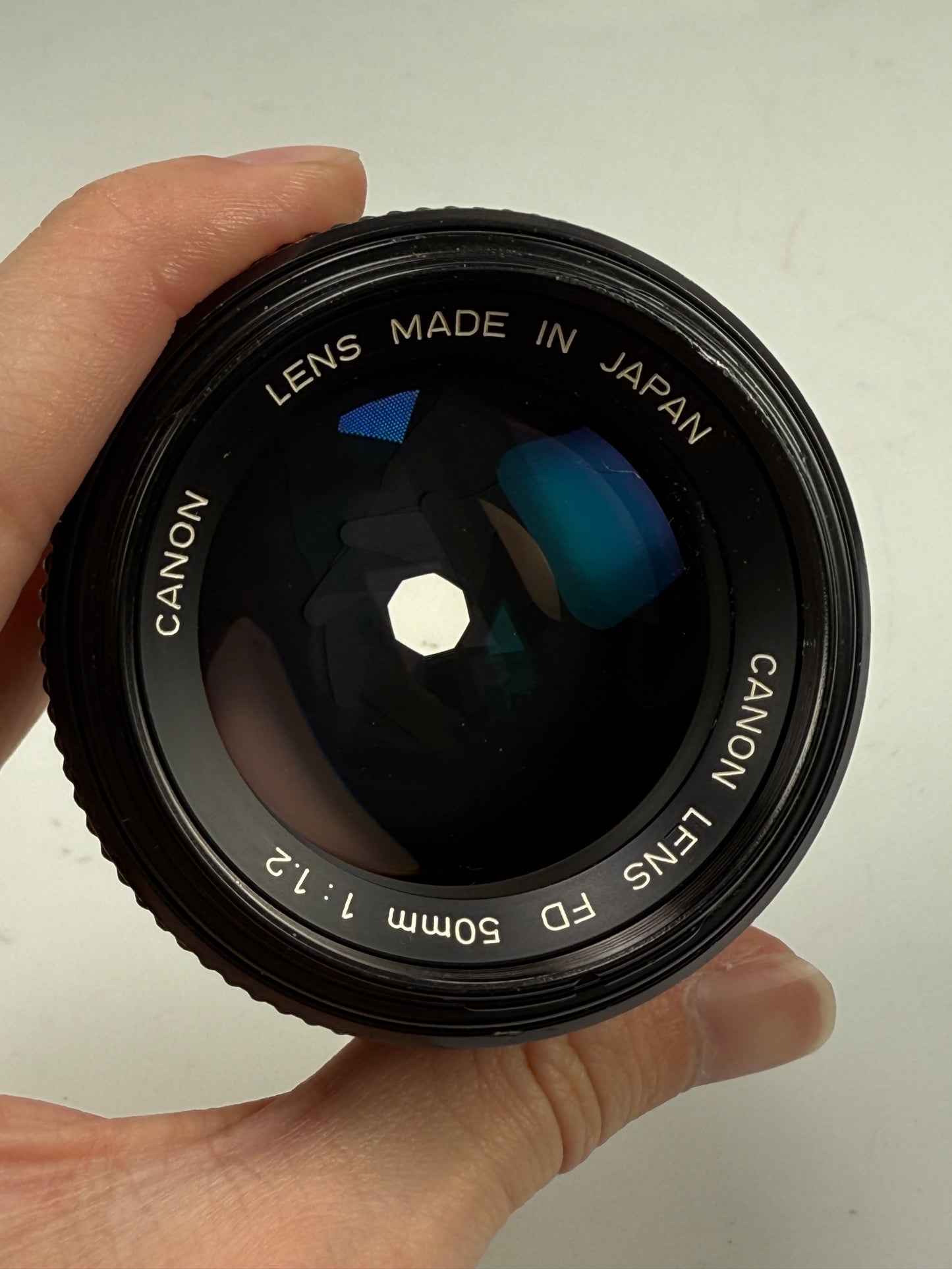 Canon FD 50mm f1.2 Lens