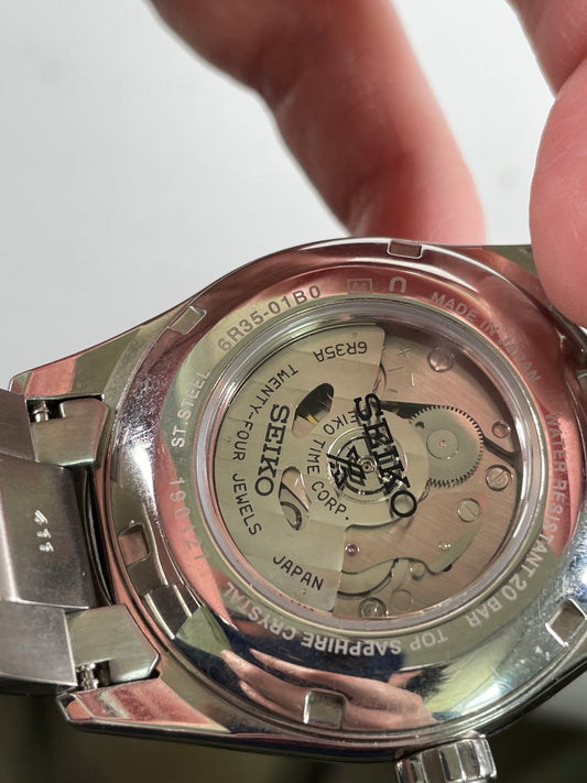 Seiko Prospex Luxe SS 6R35-01B0 SS Automatic Green SPB155J1