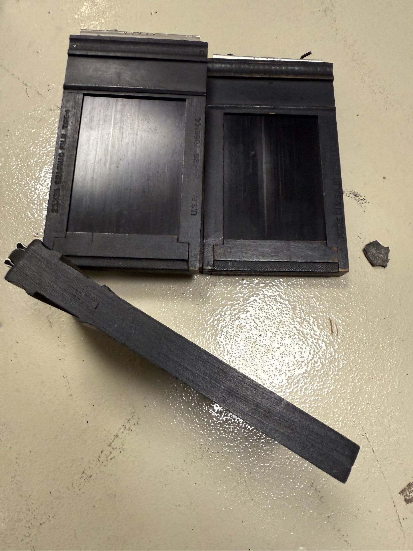 Graflex Graphic 2 1/4 x 3 1/4 2x3 film holder type 4 lot of 4