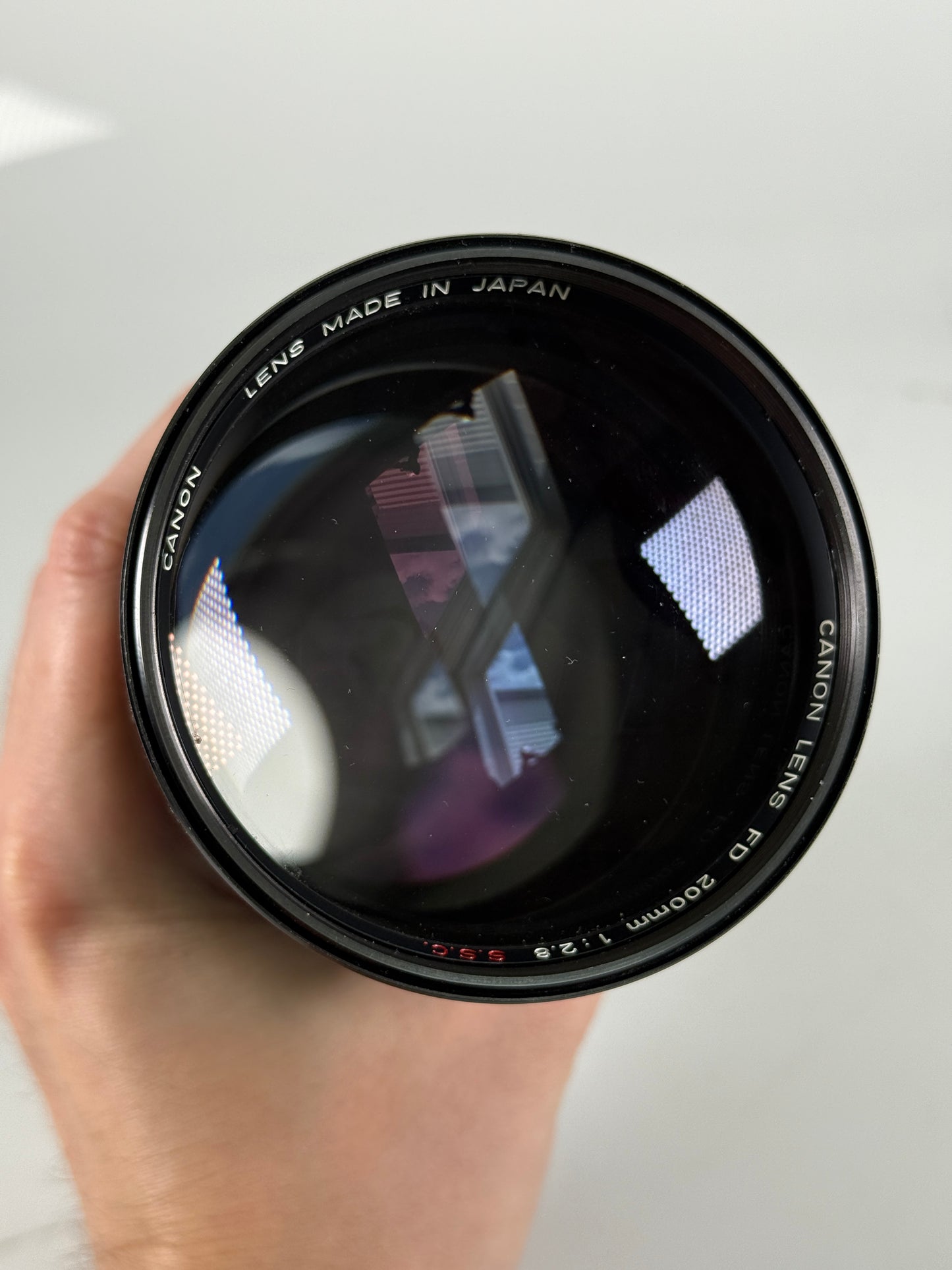 CANON FD SSC 200mm f2.8 Telephoto MF Lens
