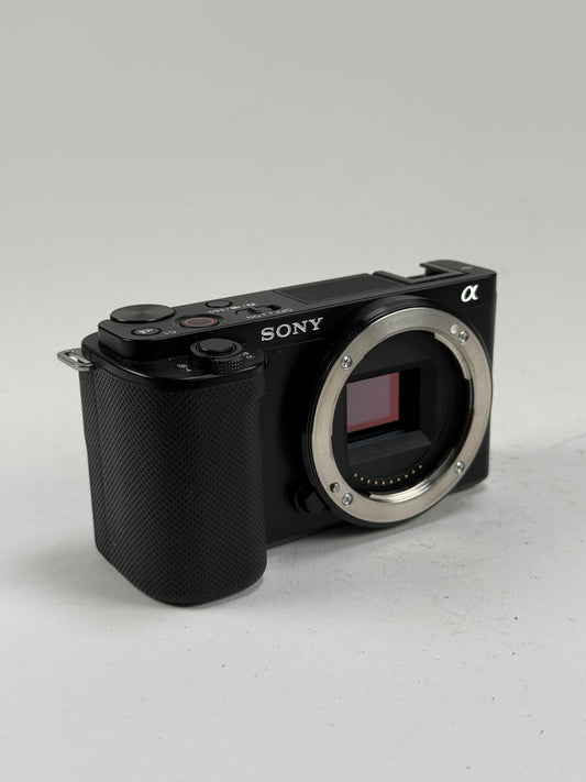 Sony ZV-E10 Mirrorless 24.2MP 4K Digital Camera Body - Black
