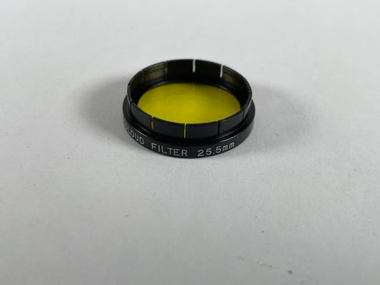 Walz Lens filter No 13 25.5mm yellow cloud Filter