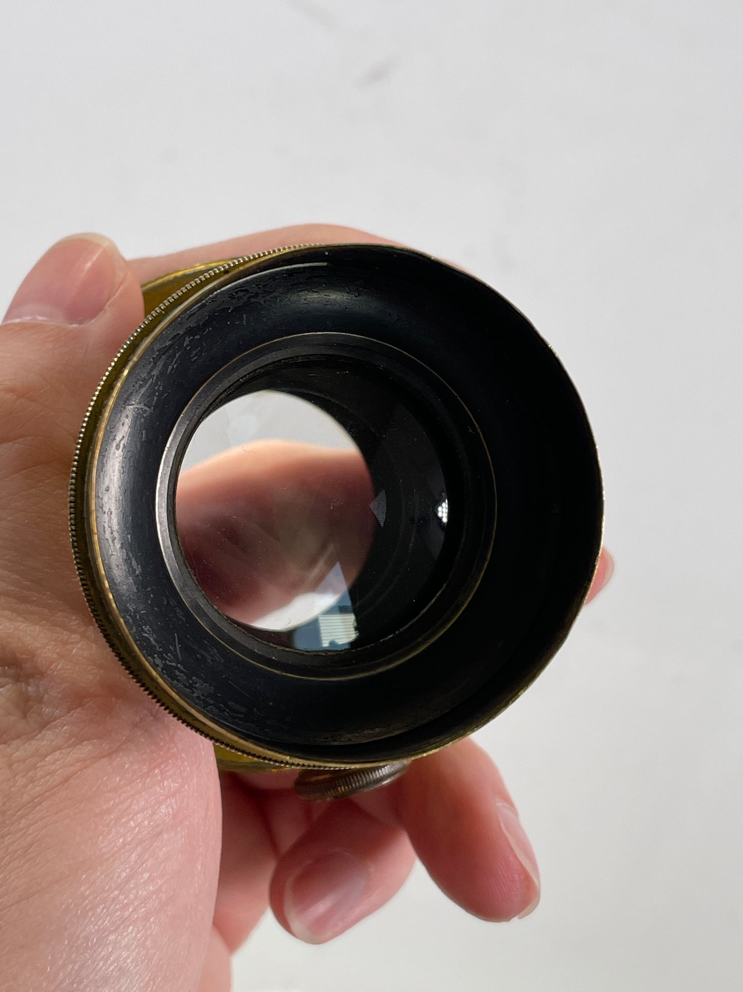 Darlot Paris No 2 Hemispherique Rapide Brass Lens