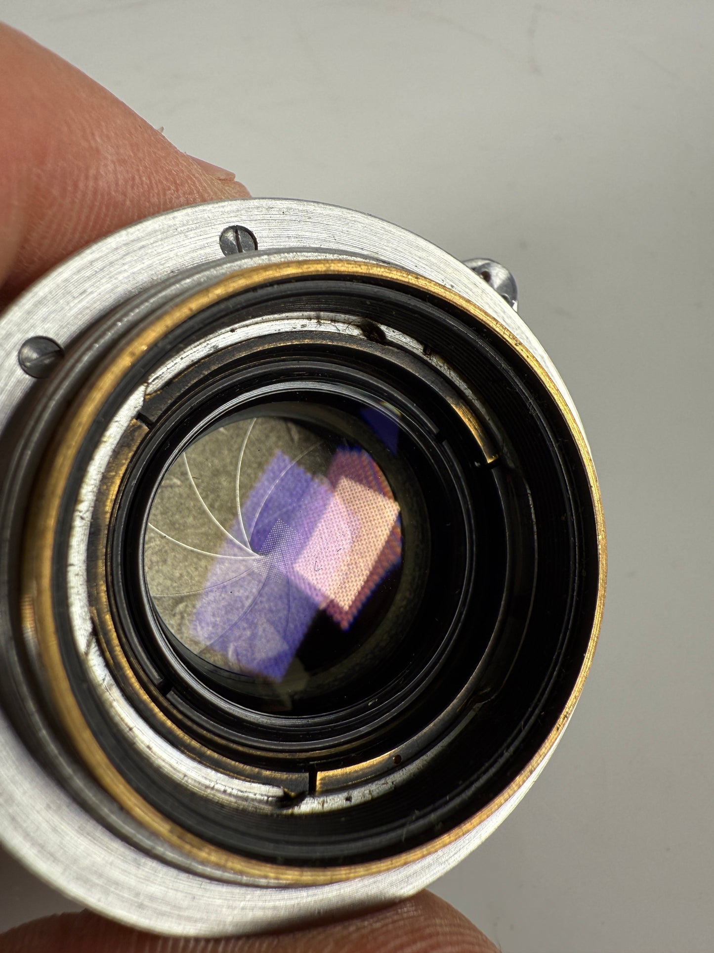 Leica 50mm f2 Summicron Radioactive L39 LTM Screwmount Rangefinder Lens 104xxxx