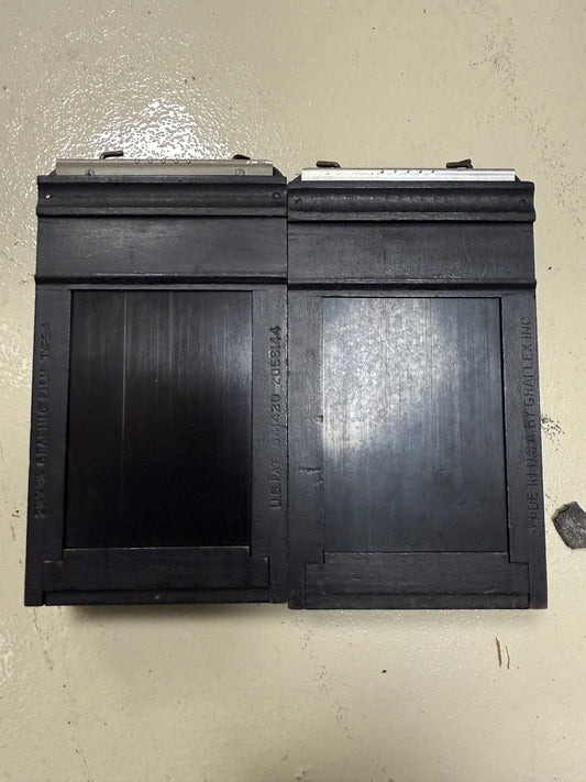 Graflex Graphic 2 1/4 x 3 1/4 2x3 film holder type 4 lot of 4