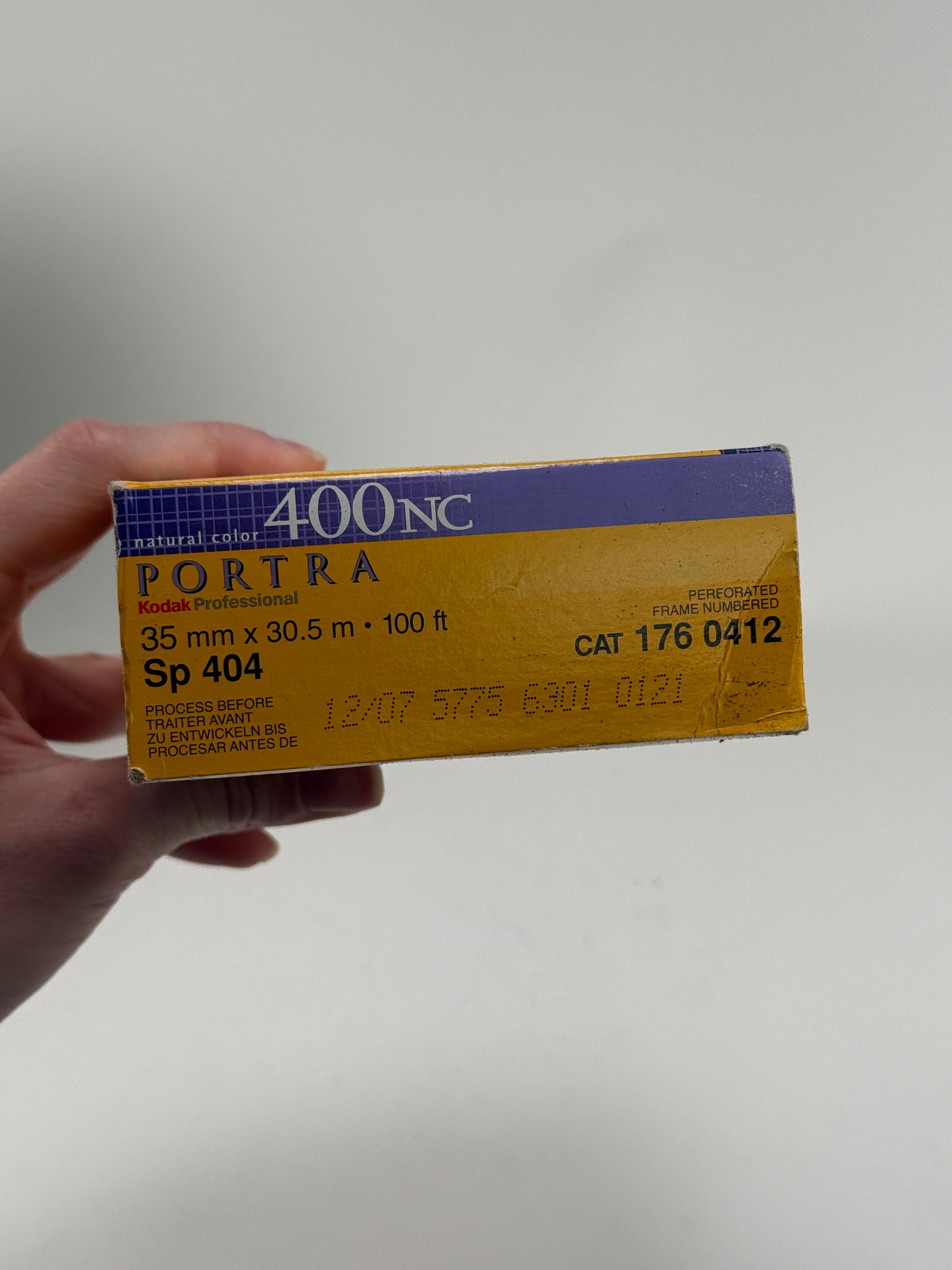 Kodak Portra Professional 400NC 35mm Film 100ft Roll - EXP 08/2003