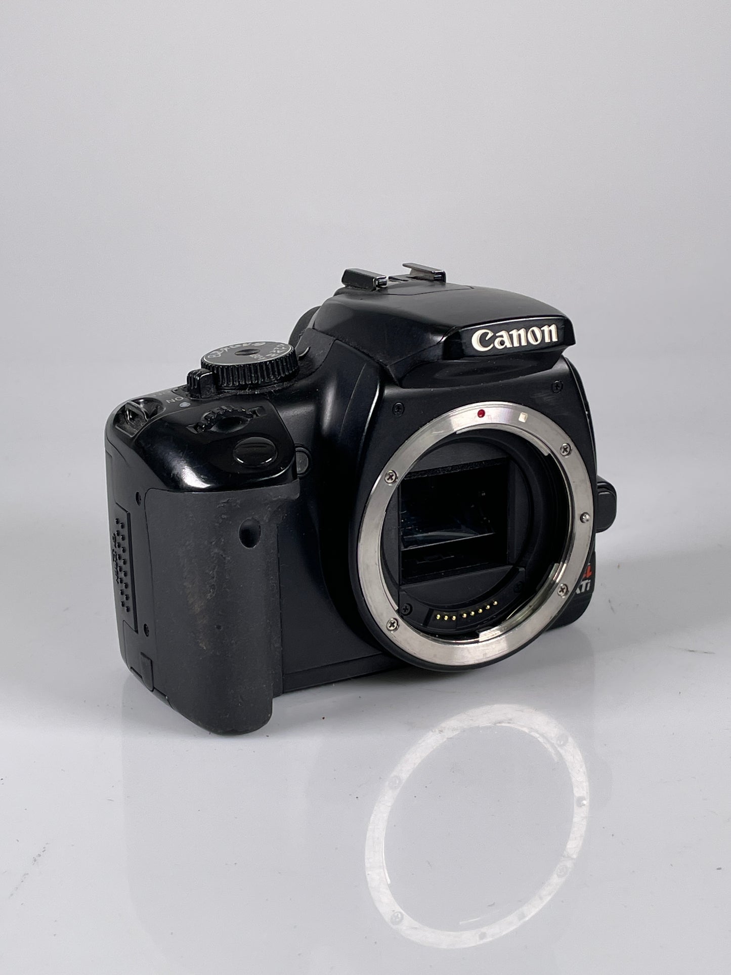 Canon EOS Rebel XTi 10.1MP Digital SLR Camera Body Black