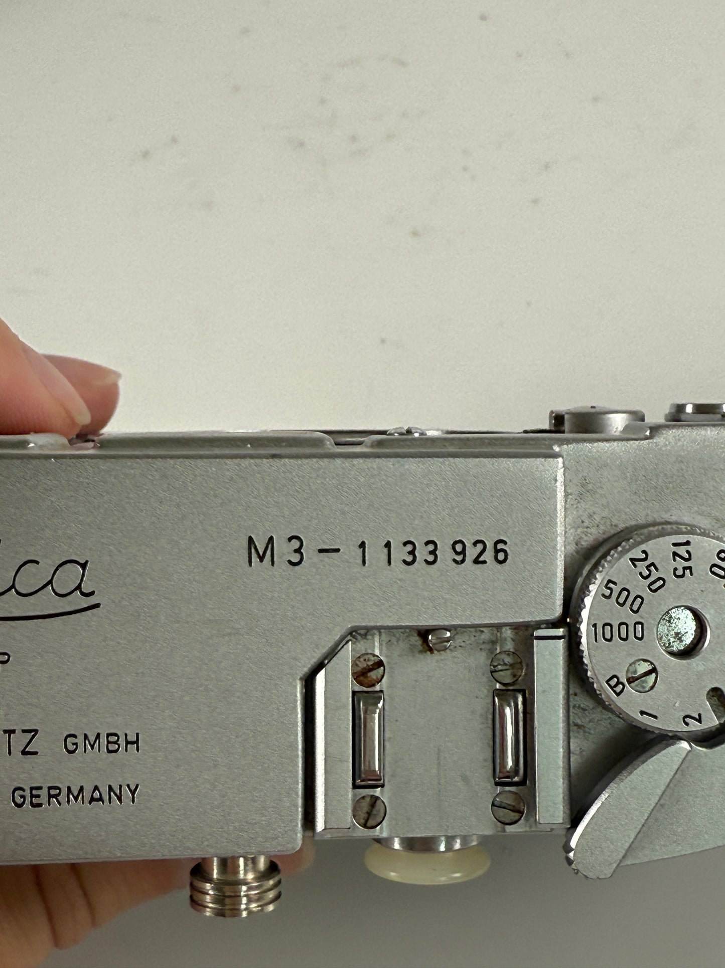 Leica M3 SS Single Stroke Rangefinder 35mm Film Camera 1133XXX