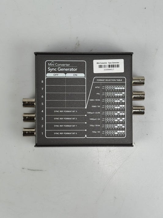 Blackmagic Design Mini Converter Sync Generator