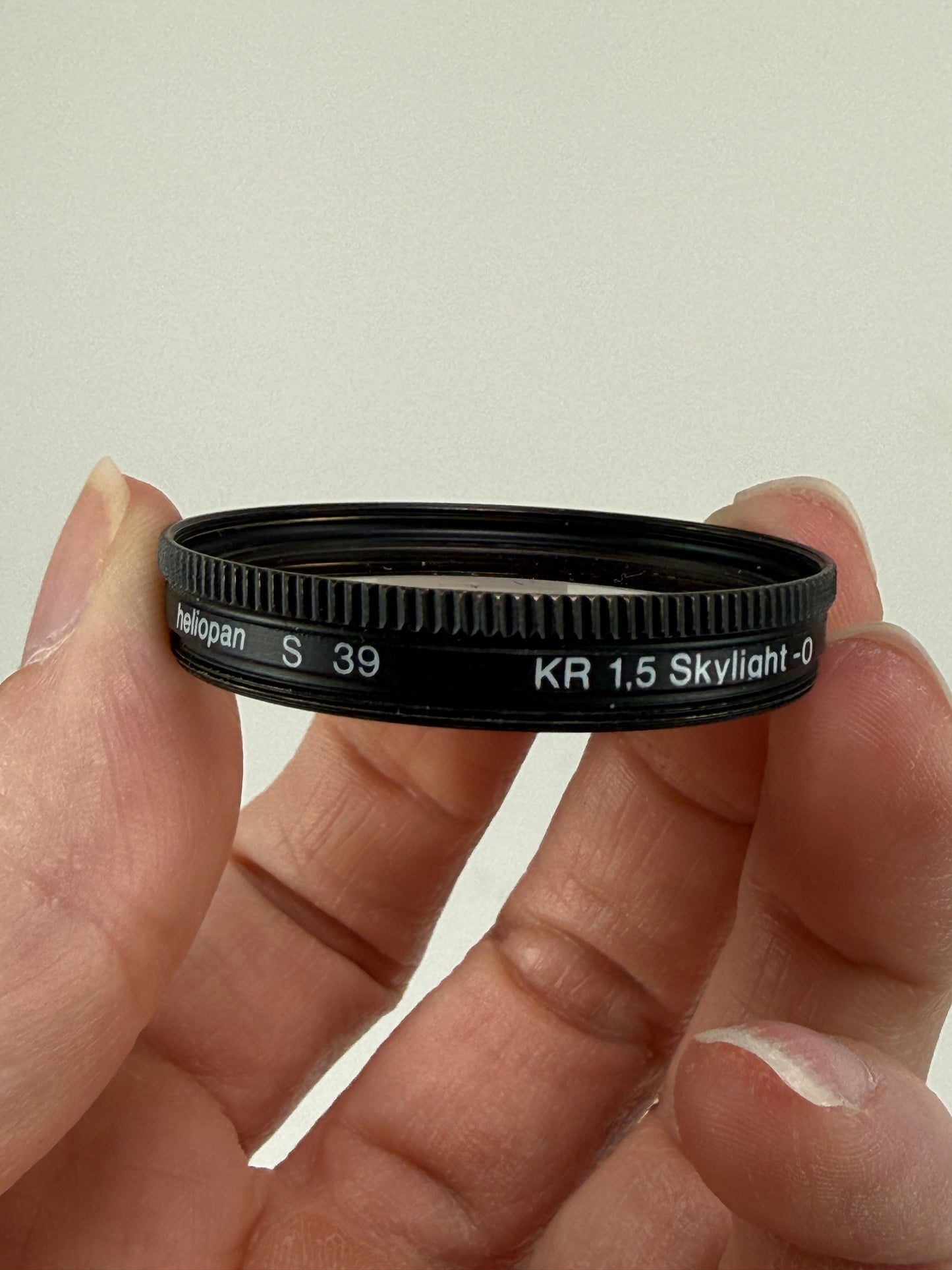 Heliopan S 39 39mm filter KR 1.5 skylight -0