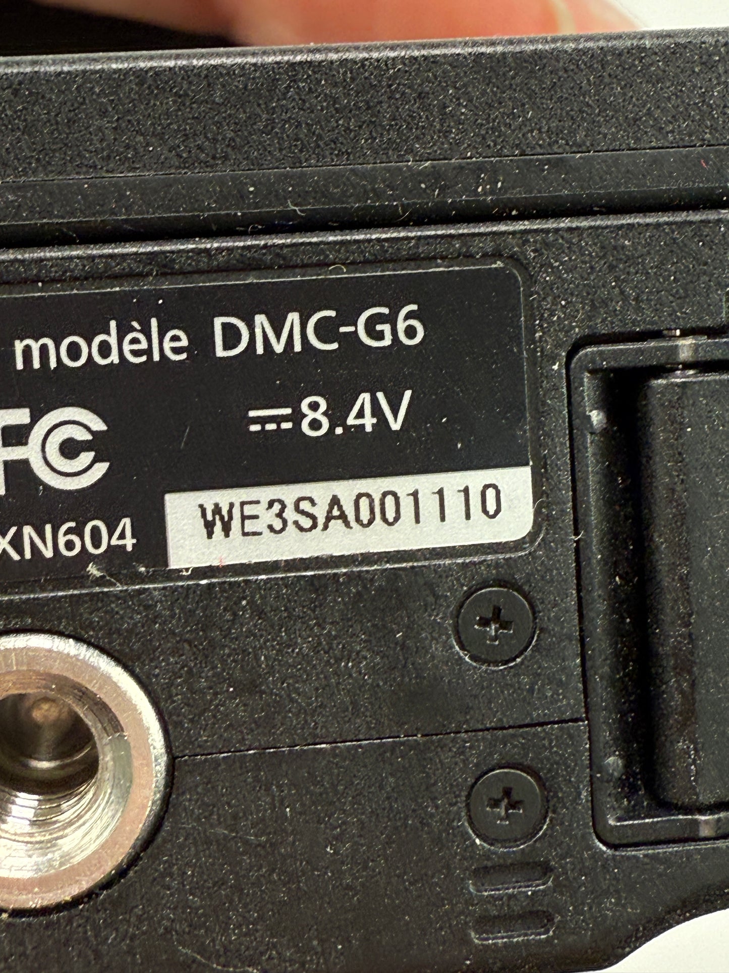 Panasonic Lumix DMC-G6 Mirrorless MFT Digital Camera Body