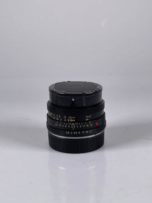 Leica Wetzlar ELMARIT-R 35mm F2.8 3 Cam R Mount Lens