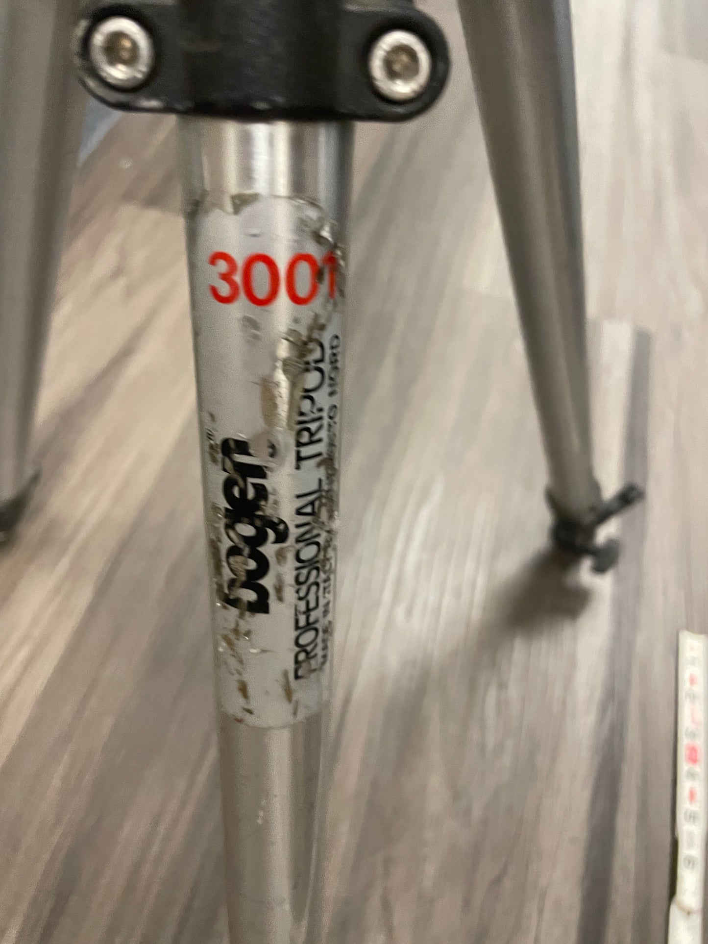 Bogen 3001 Tripod Manfrotto Made in Italy