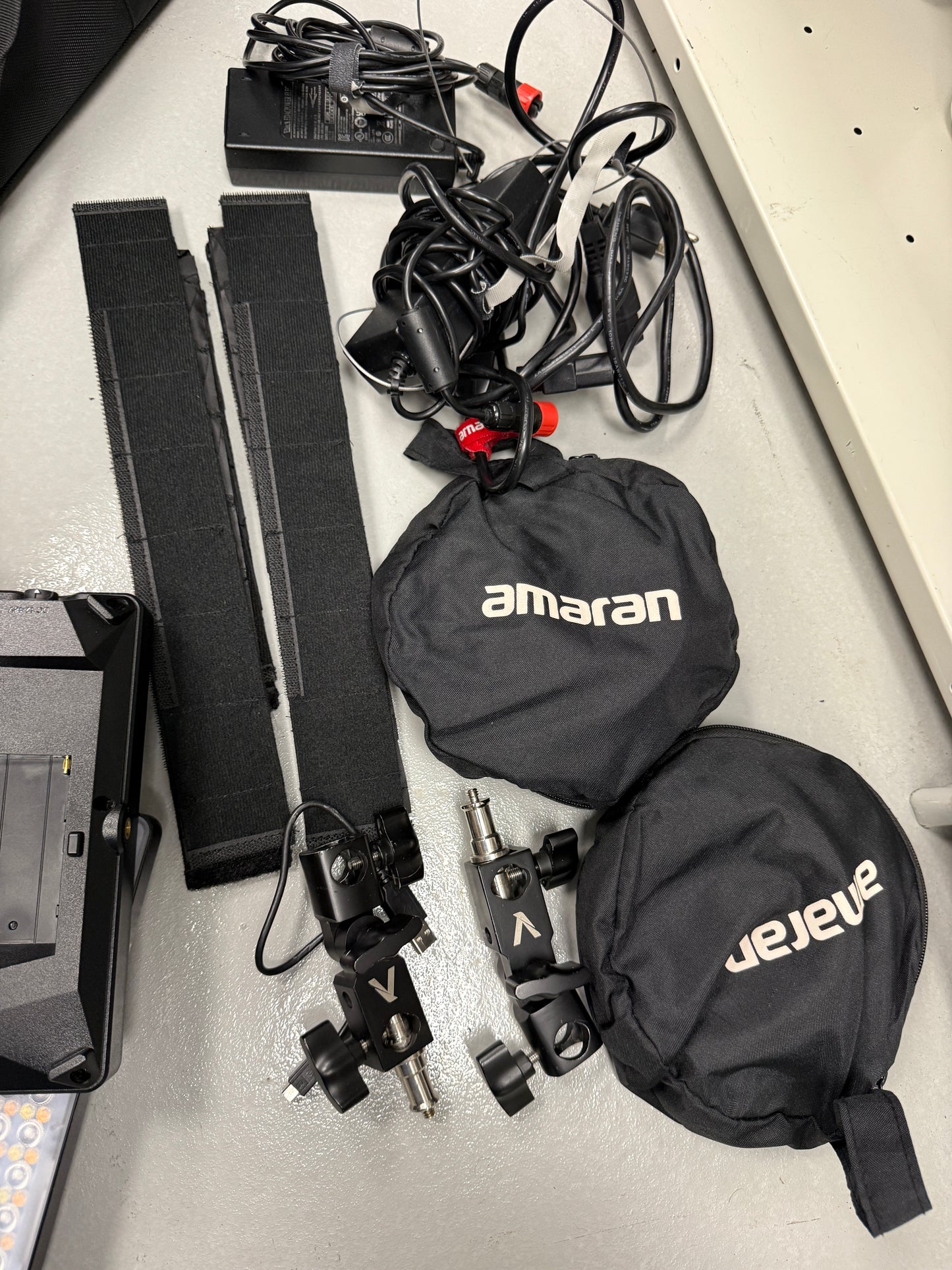 Aputure Amaran P60c RGBWW LED Soft Light Panel 2 light kit
