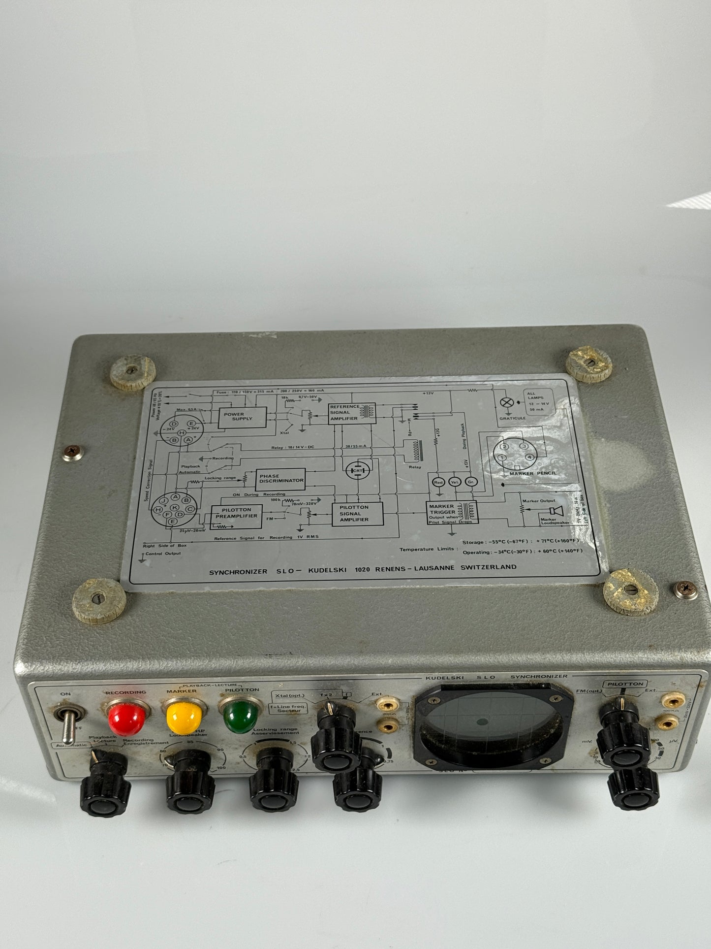 Nagra Kudelski SLO Synchroniser RARE for Reel to reel