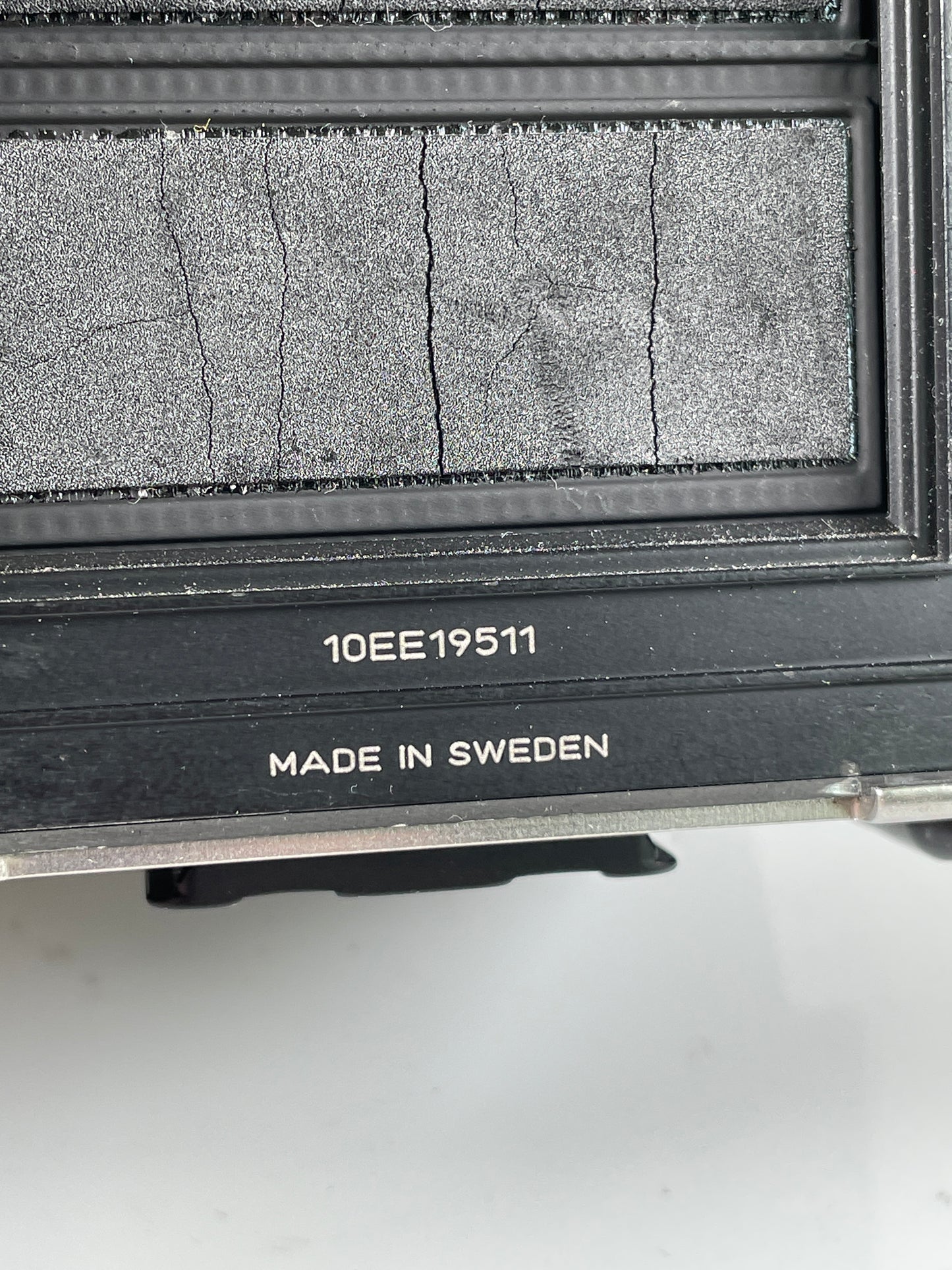 Hasselblad 501CM Film Camera Body Black, wlf waist level, acute matte split screen