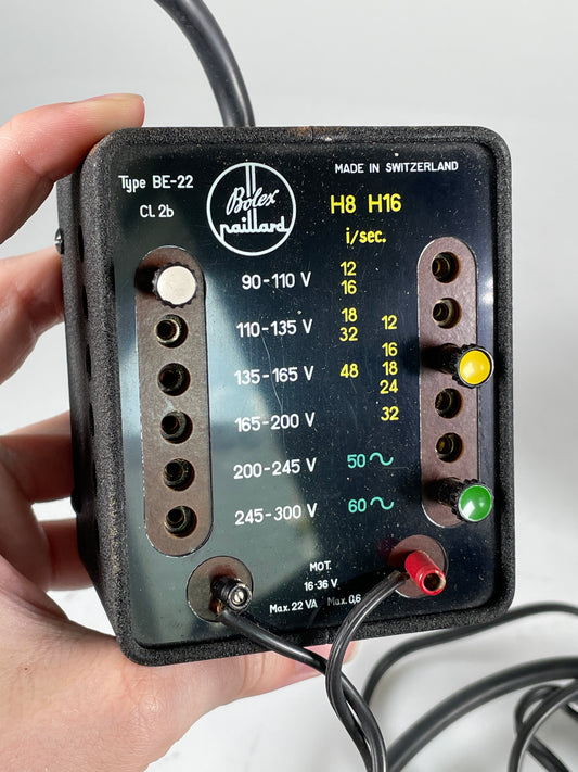 Bolex H16 H8 MC-17 Motor & BE-22 Transformer
