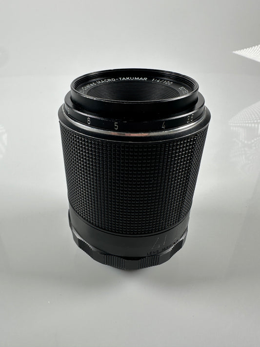 Pentax Super-Multi-Coated 100mm f4 Macro-Takumar M42 mount