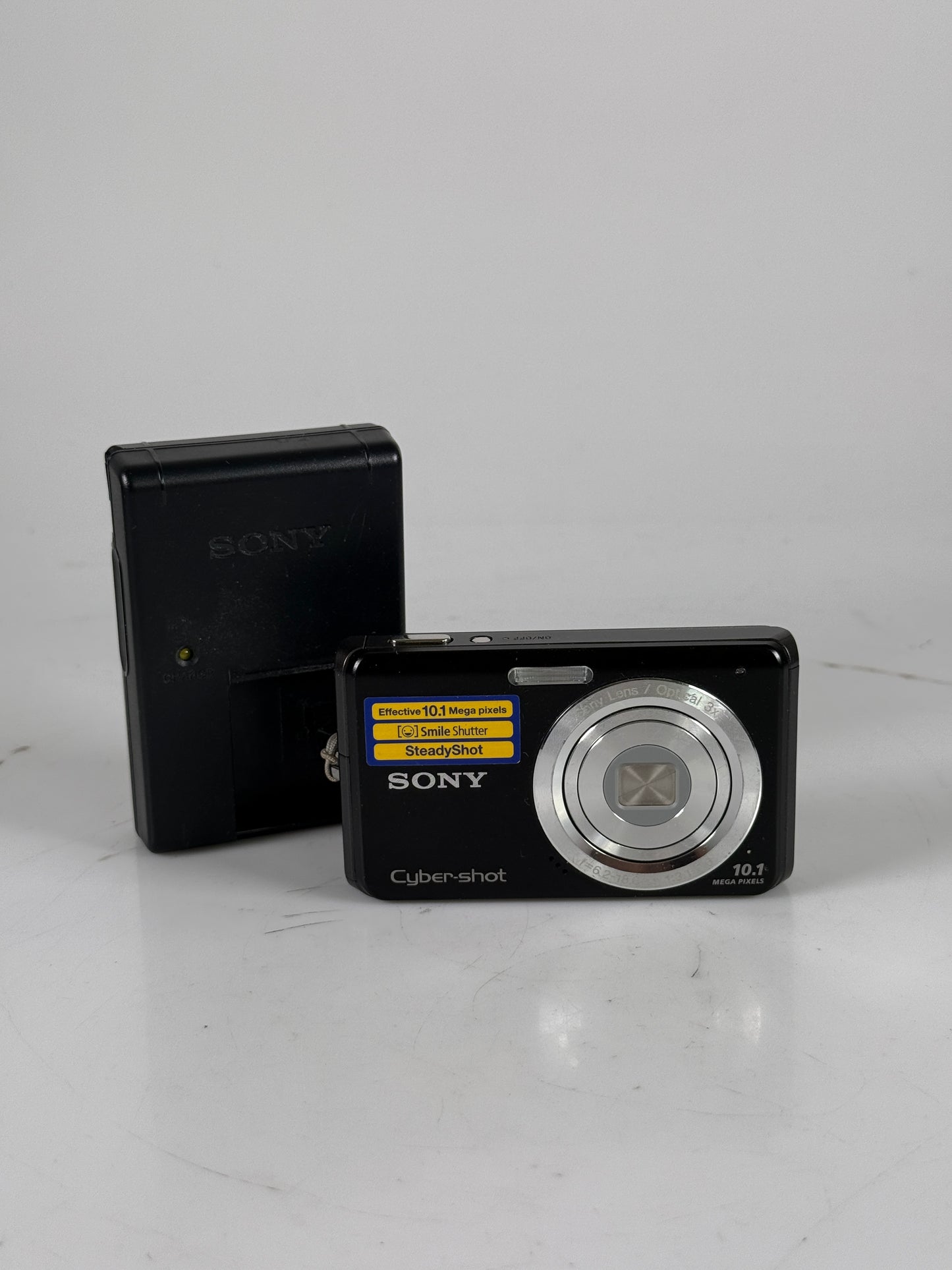 Sony Cyber-shot DSC-W180 10.1MP Digital Camera - Black