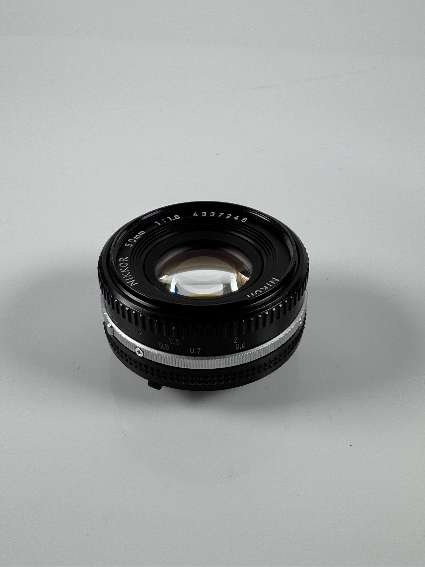 Nikon Nikkor Ai-s AIS 50mm f1.8 Lens Prime Pancake SLR