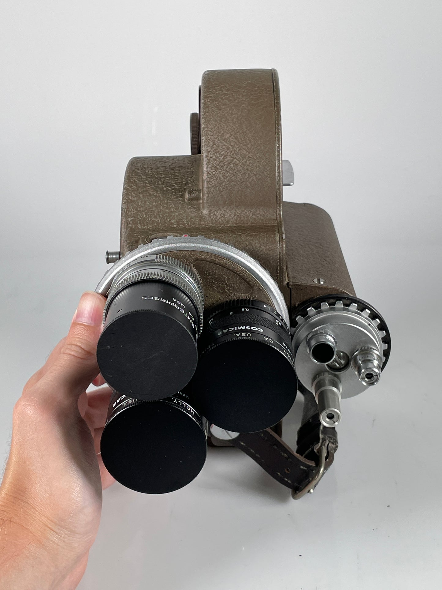 Bell & Howell Filmo 70DR Cine Camera kit with Gordon enterprises lenses