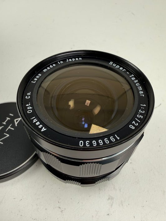 Pentax SMC takumar 28mm f3.5 M42 Wide Angle
