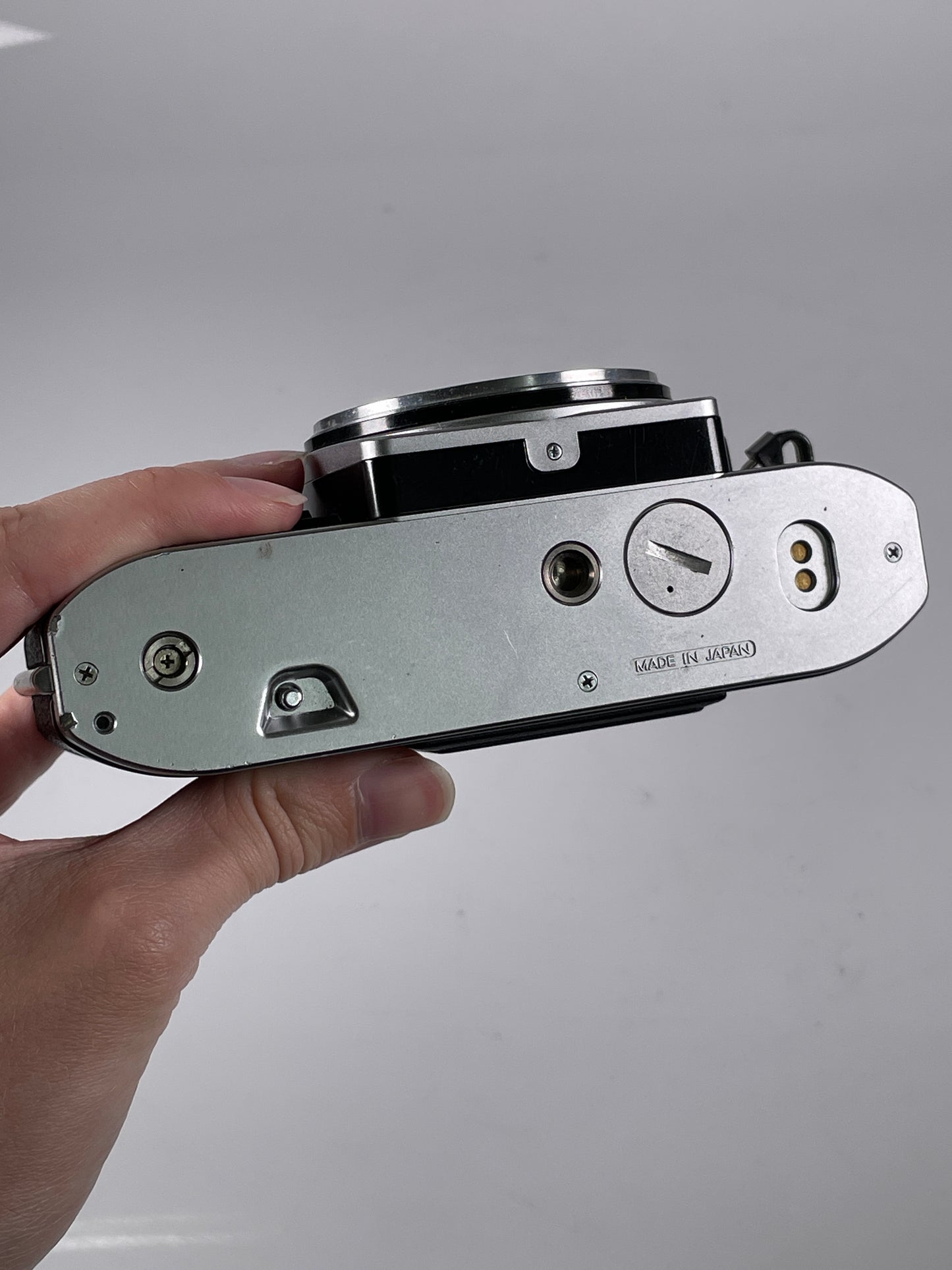 Nikon FG-20 Sliver Body SLR 35mm Film Camera