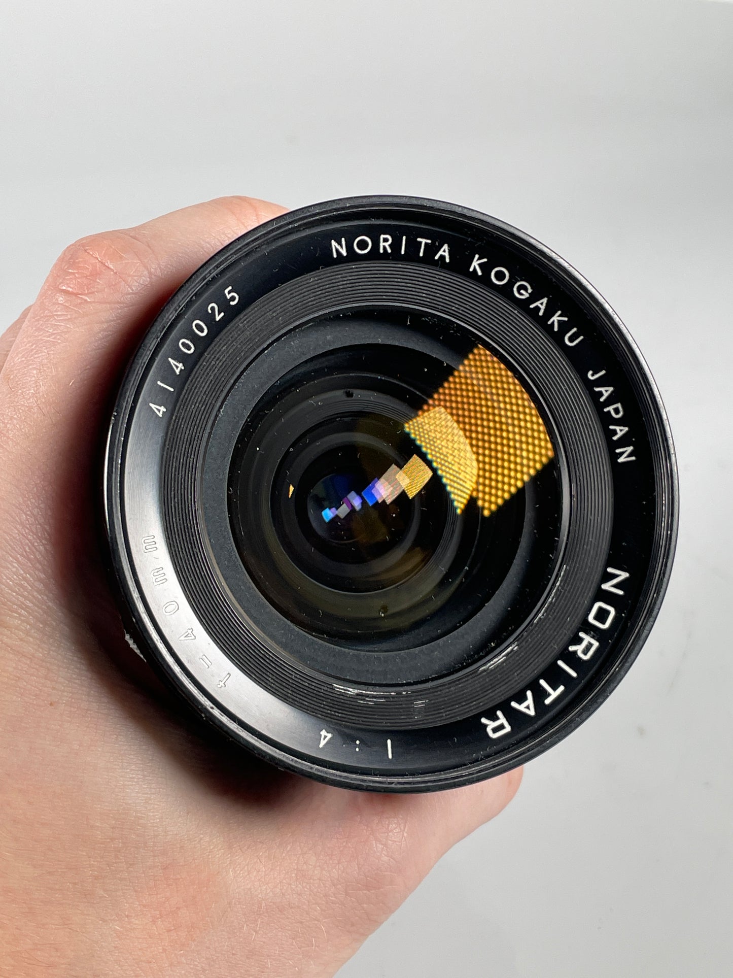 NORITA NORITAR 40MM F4 LENS FOR MEDIUM FORMAT NORITA 66 CAMERA RARE