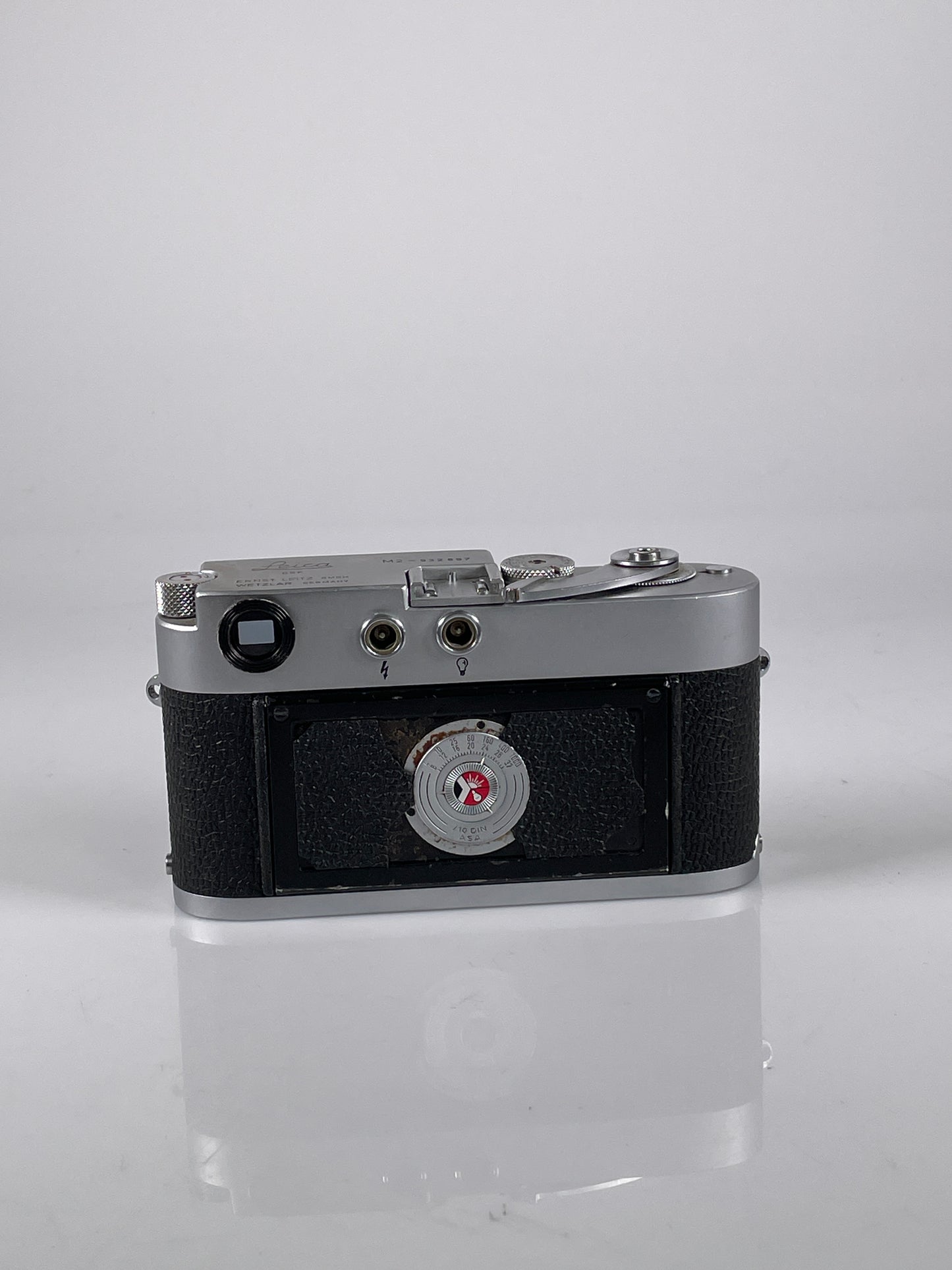 Leica M2 button rewind V2 Chrome 35mm rangefinder film camera body