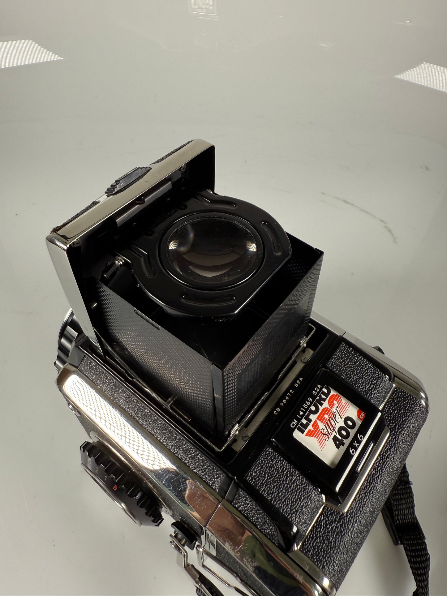Zenza Bronica S2 Film Camera Nikon Nikkor-P 7.5cm 75mm f2.8 Lens 120 Back