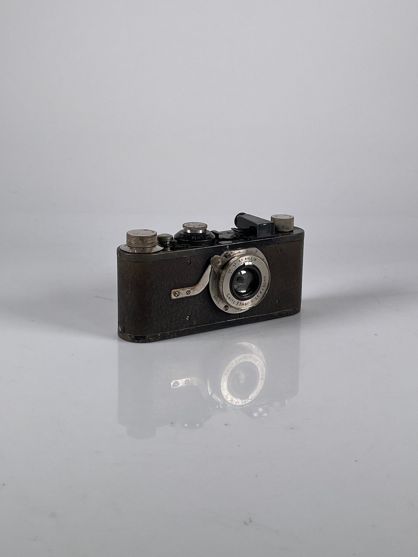 Leica I Model A 4 Digit Feathered Arrows, mushroom 5cm f3.5 Elmar SN 1989