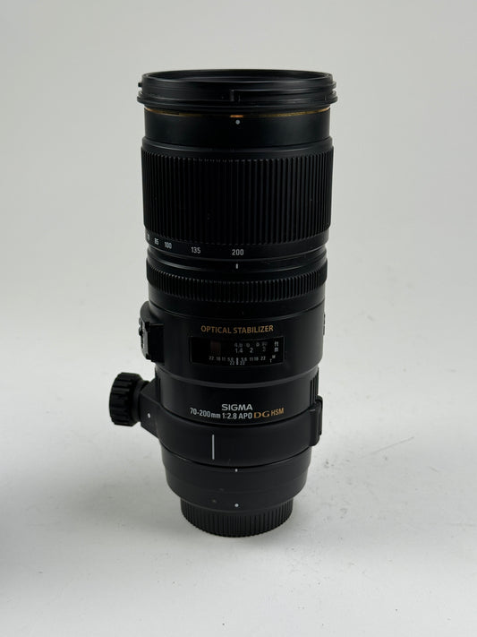 Sigma AF 70-200mm f2.8 APO DG EX HSM OS Lens Nikon