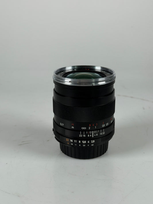 Zeiss 25mm f2.8 ZF.2 Distagon T* Lens Nikon Mount