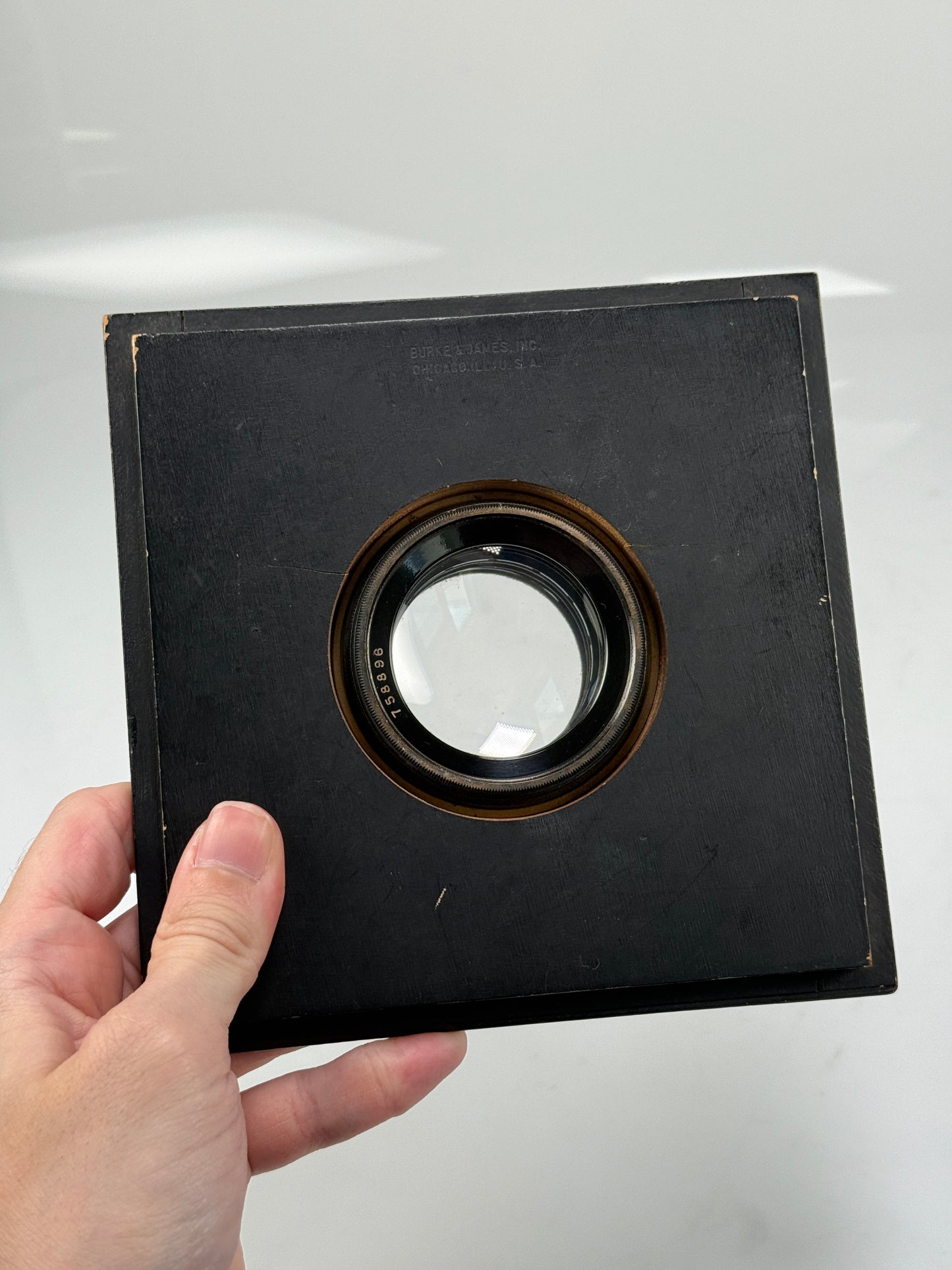 C.P. Goerz Apochromat 16 1/2" 16.5 420mm f9.5 Artar Red Dot for 8x10